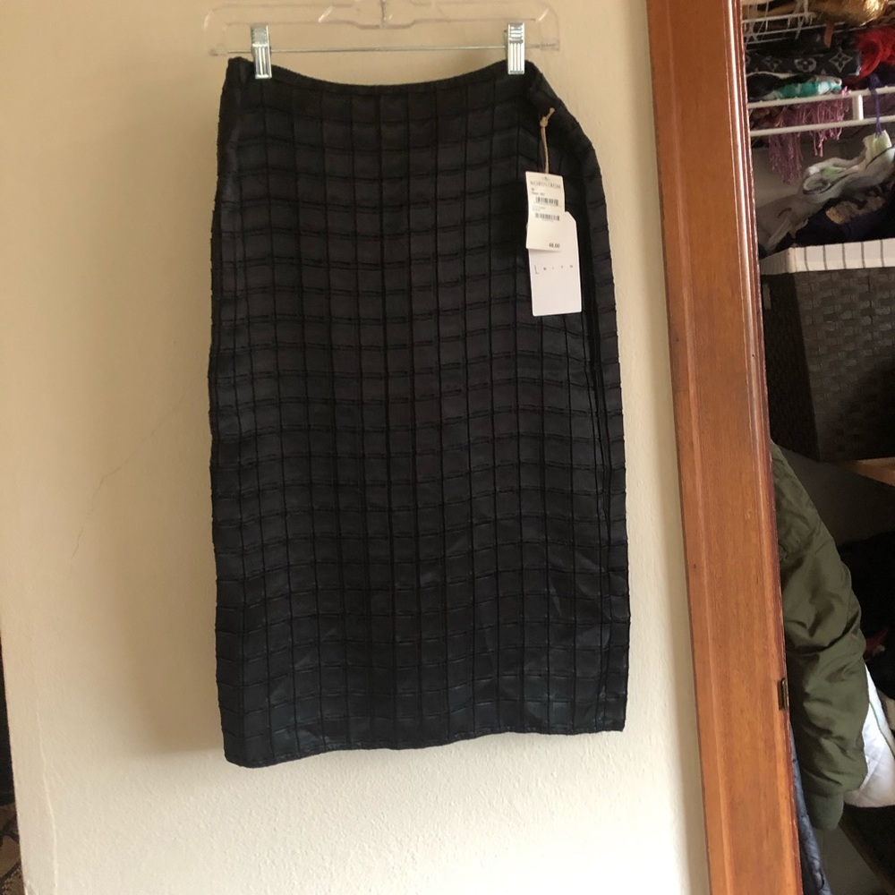 Black pencil skirt, Leith Size Medium